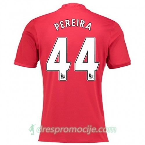 Manchester United Dres PEREIRA Domaći 2017/18 Kratkih Rukava Manchester United Dres PEREIRA Domaći 2017/18 Kratkih Rukava