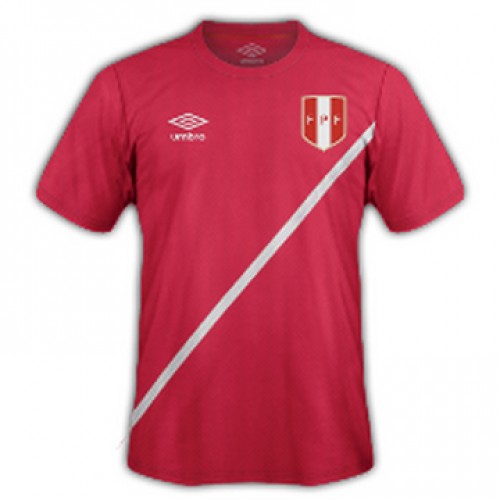 Peru Dres Gostujući 2016/17 Kratkih Rukava Peru Dres Gostujući 2016/17 Kratkih Rukava
