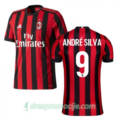 Milan Dres ANDR SILVA Domaći 2017/18 Kratkih Rukava Milan Dres ANDR SILVA Domaći 2017/18 Kratkih Rukava