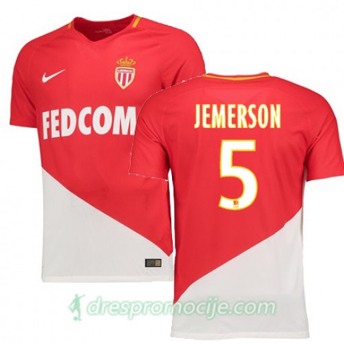 AS Monaco FC Dres JEMERSON Domaći 2017/18 Kratkih Rukava AS Monaco FC Dres JEMERSON Domaći 2017/18 Kratkih Rukava