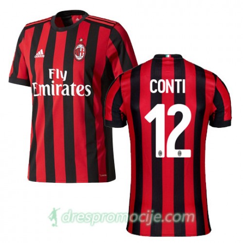 Milan Dres CONTI Domaći 2017/18 Kratkih Rukava Milan Dres CONTI Domaći 2017/18 Kratkih Rukava