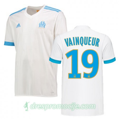 Olympique de Marseille Dres WILLIAM VAINQUEUR Domaći 2017/18 Kratkih Rukava Olympique de Marseille Dres WILLIAM VAINQUEUR Domaći 2017/18 Kratkih Rukava
