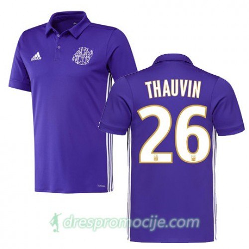 Olympique de Marseille Dres FLORIAN THAUVIN Treći 2017/18 Kratkih Rukava Olympique de Marseille Dres FLORIAN THAUVIN Treći 2017/18 Kratkih Rukava
