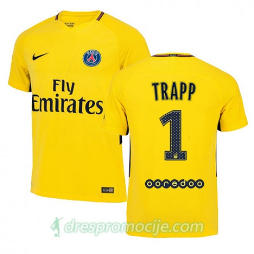 Paris SG Dres KEVIN TRAPP Gostujući 2017/18 Kratkih Rukava Paris SG Dres KEVIN TRAPP Gostujući 2017/18 Kratkih Rukava