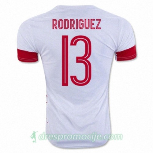 Švicarska Dres RICARDO RODRIGUEZ Gostujući Euro 2016 Švicarska Dres RICARDO RODRIGUEZ Gostujući Euro 2016