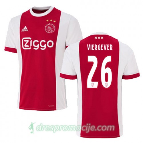 AFC Ajax Dres NICK VIERGEVER Domaći 2017/18 Kratkih Rukava AFC Ajax Dres NICK VIERGEVER Domaći 2017/18 Kratkih Rukava