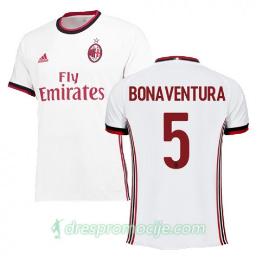 Milan Dres BONAVENTURA Gostujući 2017/18 Kratkih Rukava Milan Dres BONAVENTURA Gostujući 2017/18 Kratkih Rukava