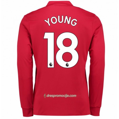 Manchester United Dres Ashley Young 18 Domaći 2017/18 Dugim Rukavima Manchester United Dres Ashley Young 18 Domaći 2017/18 Dugim Rukavima