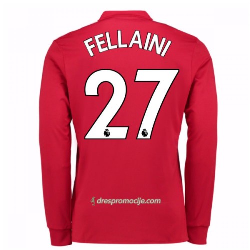 Manchester United Dres Marouane Fellaini 27 Domaći 2017/18 Dugim Rukavima Manchester United Dres Marouane Fellaini 27 Domaći 2017/18 Dugim Rukavima