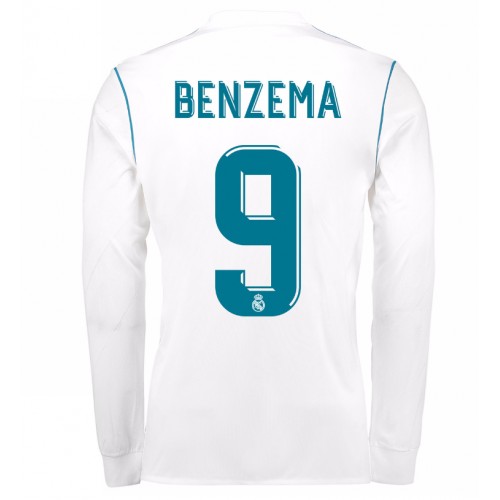 Real Madrid Dres Karim Benzema 9 Domaći 2017/18 Dugim Rukavima Real Madrid Dres Karim Benzema 9 Domaći 2017/18 Dugim Rukavima