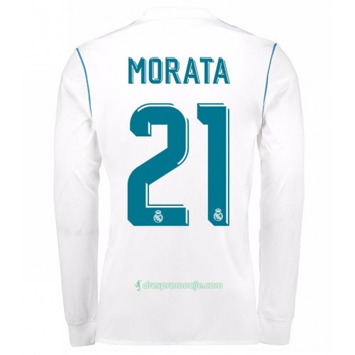 Real Madrid Dres Alvaro Morata 21 Domaći 2017/18 Dugim Rukavima Real Madrid Dres Alvaro Morata 21 Domaći 2017/18 Dugim Rukavima