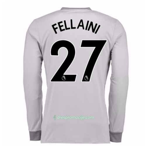 Manchester United Dres Marouane Fellaini 27 Treći 2017/18 Dugim Rukavima Manchester United Dres Marouane Fellaini 27 Treći 2017/18 Dugim Rukavima