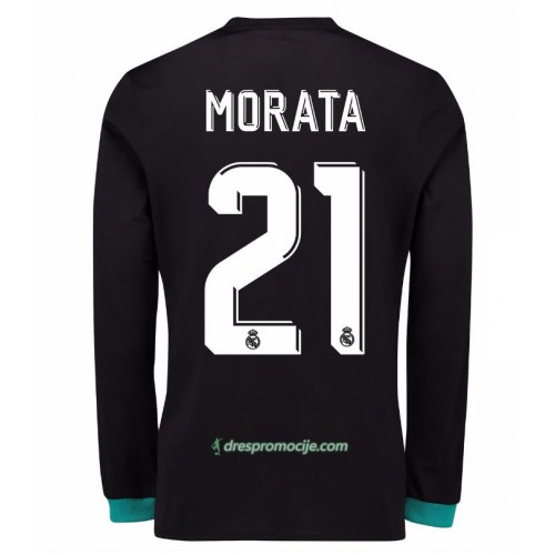 Real Madrid Dres Alvaro Morata 21 Gostujući 2017/18 Dugim Rukavima Real Madrid Dres Alvaro Morata 21 Gostujući 2017/18 Dugim Rukavima