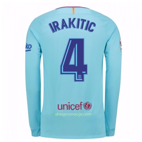 FC Barcelona Dres Ivan Rakitic 4 Gostujući 2017/18 Dugim Rukavima FC Barcelona Dres Ivan Rakitic 4 Gostujući 2017/18 Dugim Rukavima