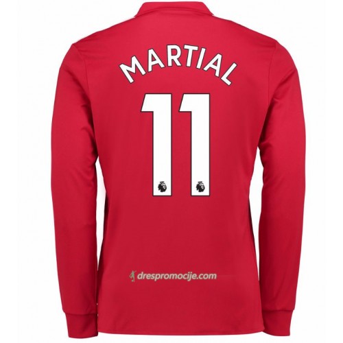 Manchester United Dres Anthony Martial 11 Domaći 2017/18 Dugim Rukavima Manchester United Dres Anthony Martial 11 Domaći 2017/18 Dugim Rukavima