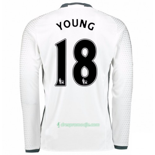 Manchester United Dres Ashley Young 18 Treći 2017/18 Dugim Rukavima Manchester United Dres Ashley Young 18 Treći 2017/18 Dugim Rukavima