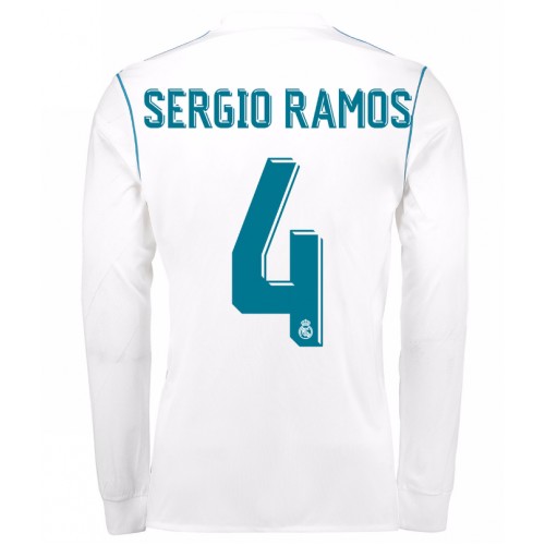 Real Madrid Dres Sergio Ramos 4 Domaći 2017/18 Dugim Rukavima Real Madrid Dres Sergio Ramos 4 Domaći 2017/18 Dugim Rukavima
