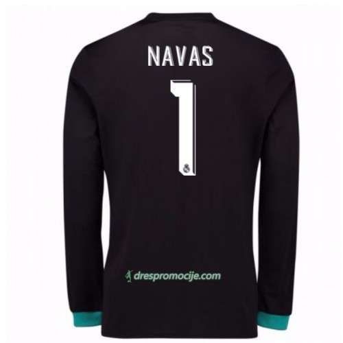 Real Madrid Dres Golmanski Keylor Navas 1 Gostujući 2017/18 Dugim Rukavima Real Madrid Dres Golmanski Keylor Navas 1 Gostujući 2017/18 Dugim Rukavima