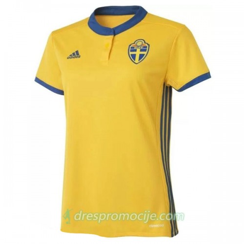 Švedska Dres Ženska Domaći Euro 2017 Švedska Dres Ženska Domaći Euro 2017