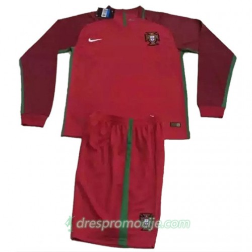 Portugal Dres Domaći Euro 2016 Dugim Rukavima Portugal Dres Domaći Euro 2016 Dugim Rukavima