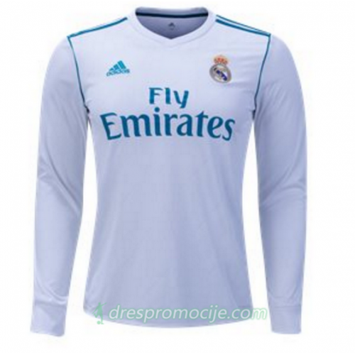 Real Madrid Dres Domaći 2017/18 Dugim Rukavima Real Madrid Dres Domaći 2017/18 Dugim Rukavima