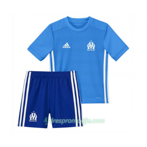 Olympique de Marseille Dres Dječji Gostujući 2017/18 Kratkih Rukava Olympique de Marseille Dres Dječji Gostujući 2017/18 Kratkih Rukava