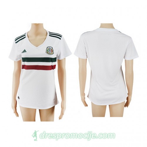 Meksiko Dres Ženska Gostujući 2017/18 Kratkih Rukava Meksiko Dres Ženska Gostujući 2017/18 Kratkih Rukava