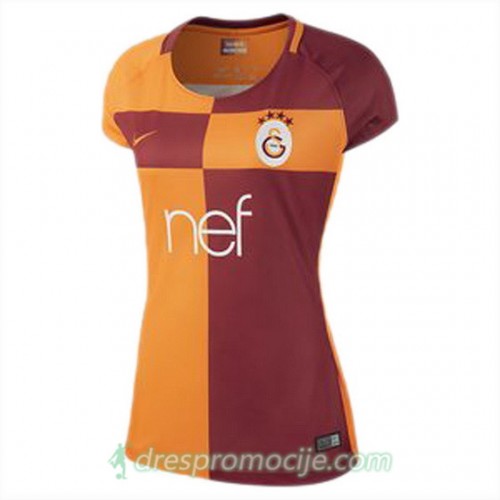 Galatasaray Dres Ženska Domaći 2017/18 Kratkih Rukava Galatasaray Dres Ženska Domaći 2017/18 Kratkih Rukava