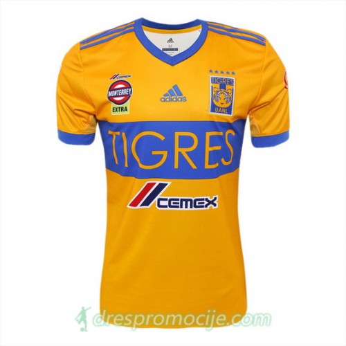 Tigres UANL Dres Domaći 2017/18 Kratkih Rukava Tigres UANL Dres Domaći 2017/18 Kratkih Rukava