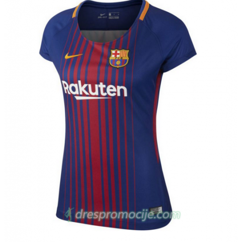 FC Barcelona Dres Ženska Domaći 2017/18 Kratkih Rukava FC Barcelona Dres Ženska Domaći 2017/18 Kratkih Rukava