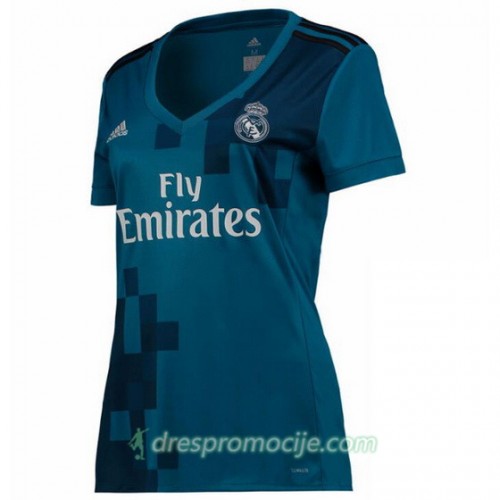 Real Madrid Dres Ženska Treći 2017/18 Kratkih Rukava Real Madrid Dres Ženska Treći 2017/18 Kratkih Rukava