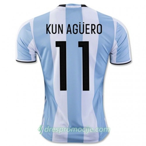 Argentina Dres KUN AGUERO Domaći 2016/17 Kratkih Rukava Argentina Dres KUN AGUERO Domaći 2016/17 Kratkih Rukava