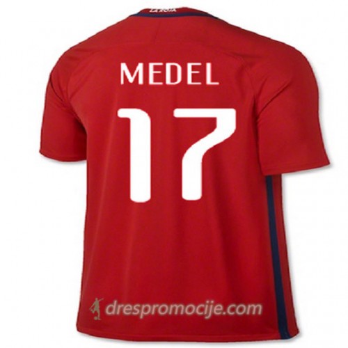 Čile Dres MEDEL Domaći 2016/17 Kratkih Rukava Čile Dres MEDEL Domaći 2016/17 Kratkih Rukava