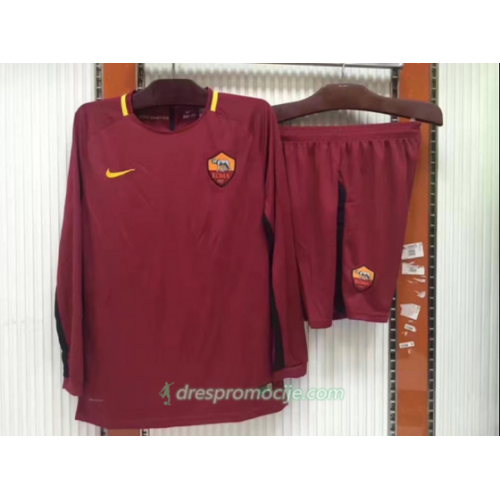 Roma Dres Domaći 2017/18 Dugim Rukavima Roma Dres Domaći 2017/18 Dugim Rukavima