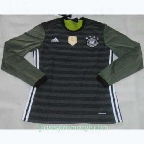 Njemačka Dres Gostujući Euro 2016 Dugim Rukavima Njemačka Dres Gostujući Euro 2016 Dugim Rukavima