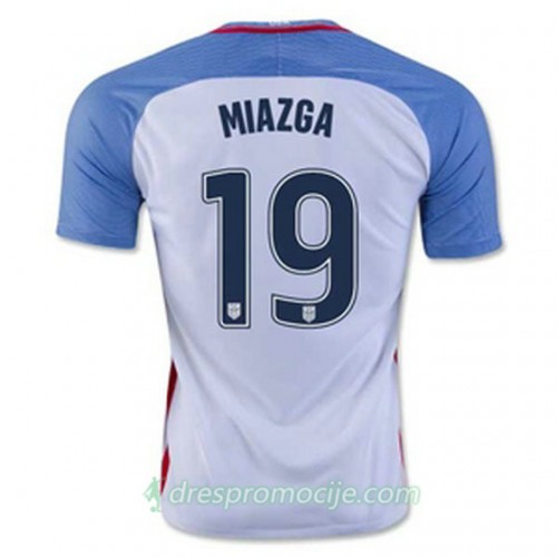 SAD Dres MIAZGA Domaći 2016/17 Kratkih Rukava SAD Dres MIAZGA Domaći 2016/17 Kratkih Rukava