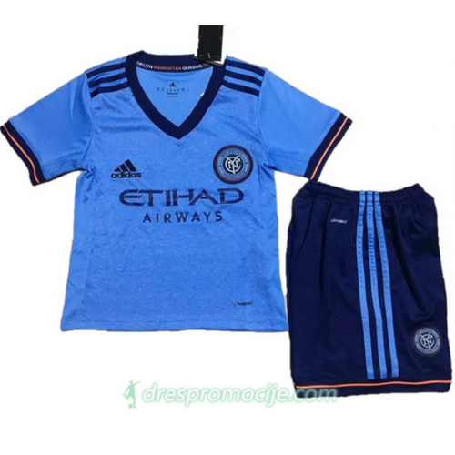 New York City FC Dres Dječji Domaći 2017/18 Kratkih Rukava New York City FC Dres Dječji Domaći 2017/18 Kratkih Rukava