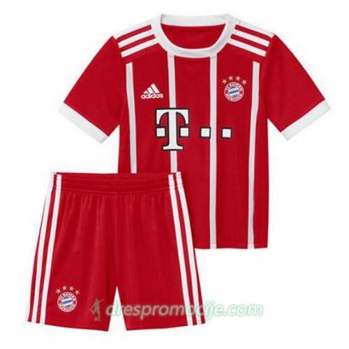 FC Bayern München Dres Dječji Domaći 2017/18 Kratkih Rukava FC Bayern München Dres Dječji Domaći 2017/18 Kratkih Rukava