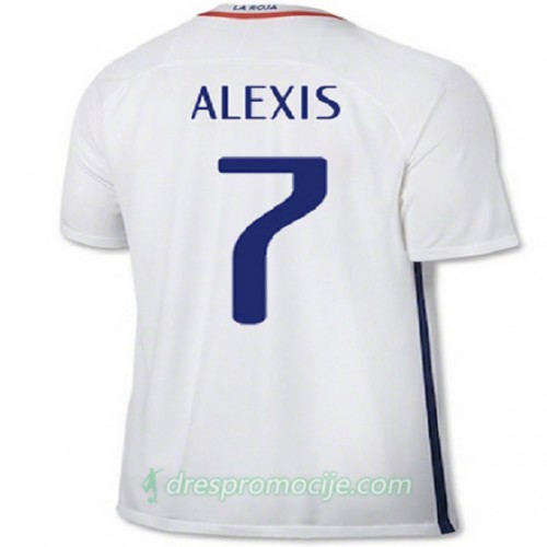 Čile Dres ALEXIS Gostujući 2016/17 Kratkih Rukava Čile Dres ALEXIS Gostujući 2016/17 Kratkih Rukava