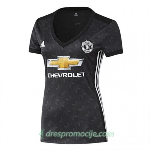 Manchester United Dres Ženska Gostujući 2017/18 Kratkih Rukava Manchester United Dres Ženska Gostujući 2017/18 Kratkih Rukava