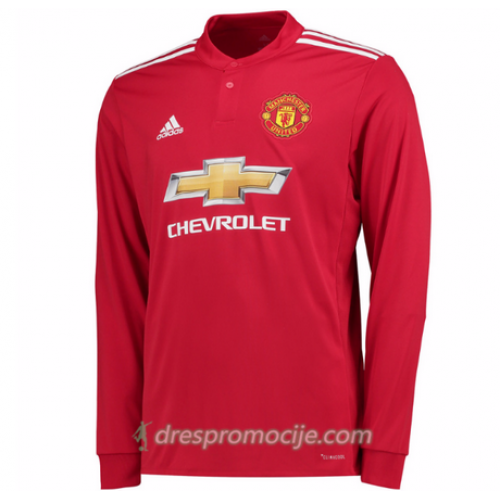 Manchester United Dres Domaći 2017/18 Dugim Rukavima Manchester United Dres Domaći 2017/18 Dugim Rukavima