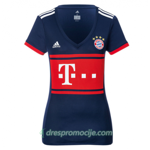 FC Bayern München Dres Ženska Gostujući 2017/18 Kratkih Rukava FC Bayern München Dres Ženska Gostujući 2017/18 Kratkih Rukava