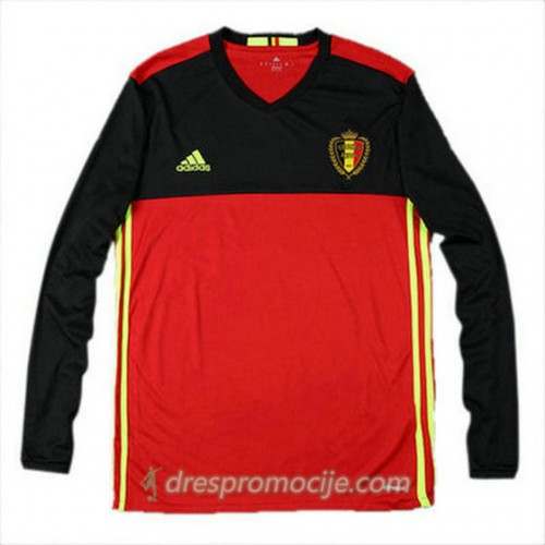 Belgija Dres Domaći Euro 2016 Dugim Rukavima Belgija Dres Domaći Euro 2016 Dugim Rukavima