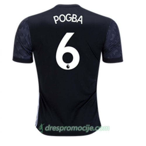 Manchester United Dres POGBA Gostujući 2017/18 Kratkih Rukava Manchester United Dres POGBA Gostujući 2017/18 Kratkih Rukava