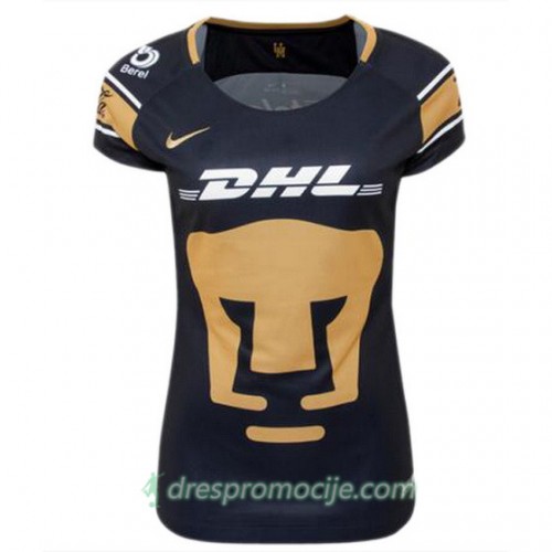 Pumas UNAM Dres Ženska Gostujući 2017/18 Kratkih Rukava Pumas UNAM Dres Ženska Gostujući 2017/18 Kratkih Rukava