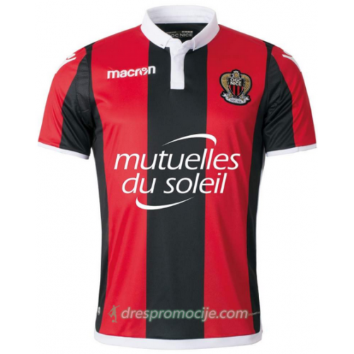 Nice Dres Domaći 2017/18 Kratkih Rukava Nice Dres Domaći 2017/18 Kratkih Rukava