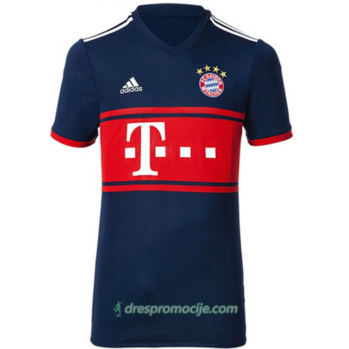 FC Bayern München Dres Gostujući 2017/18 Kratkih Rukava FC Bayern München Dres Gostujući 2017/18 Kratkih Rukava