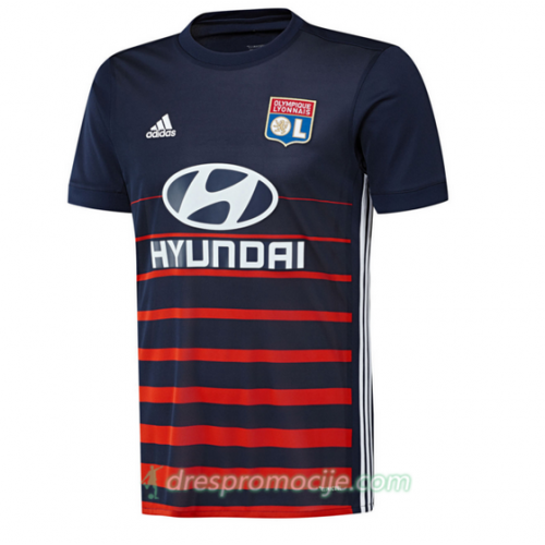 Olympique Lyonnais Dres Gostujući 2017/18 Kratkih Rukava Olympique Lyonnais Dres Gostujući 2017/18 Kratkih Rukava
