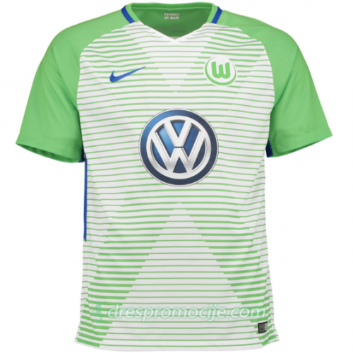 Wolfsburg Dres Domaći 2017/18 Kratkih Rukava Wolfsburg Dres Domaći 2017/18 Kratkih Rukava