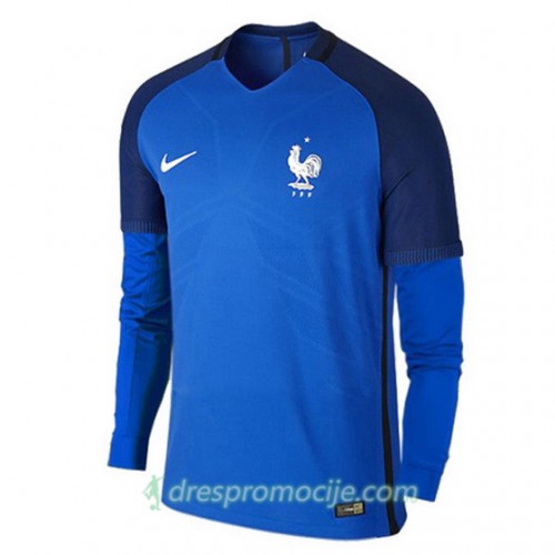 Francuska Dres Domaći Euro 2016 Dugim Rukavima Francuska Dres Domaći Euro 2016 Dugim Rukavima